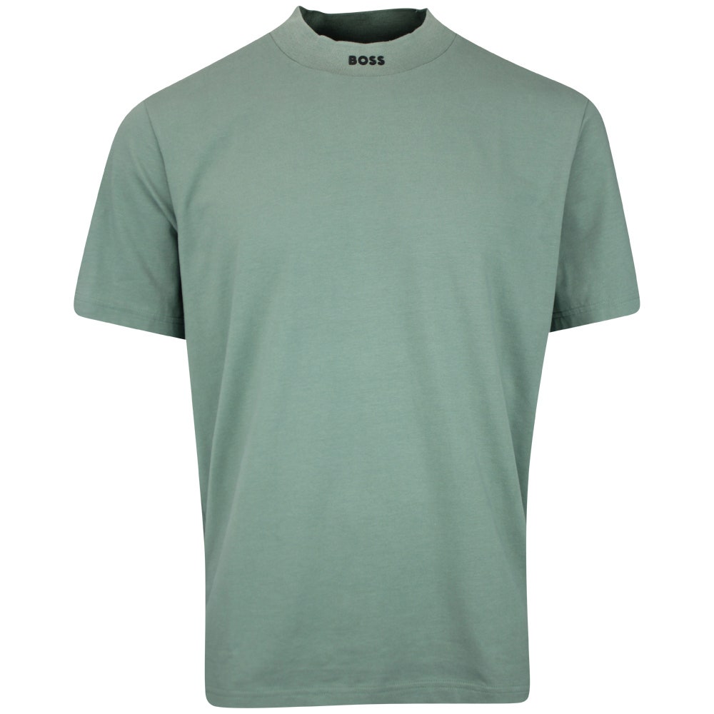 BOSS Golf Shirt - Zone Mock Neck - Laurel Wreath WI25