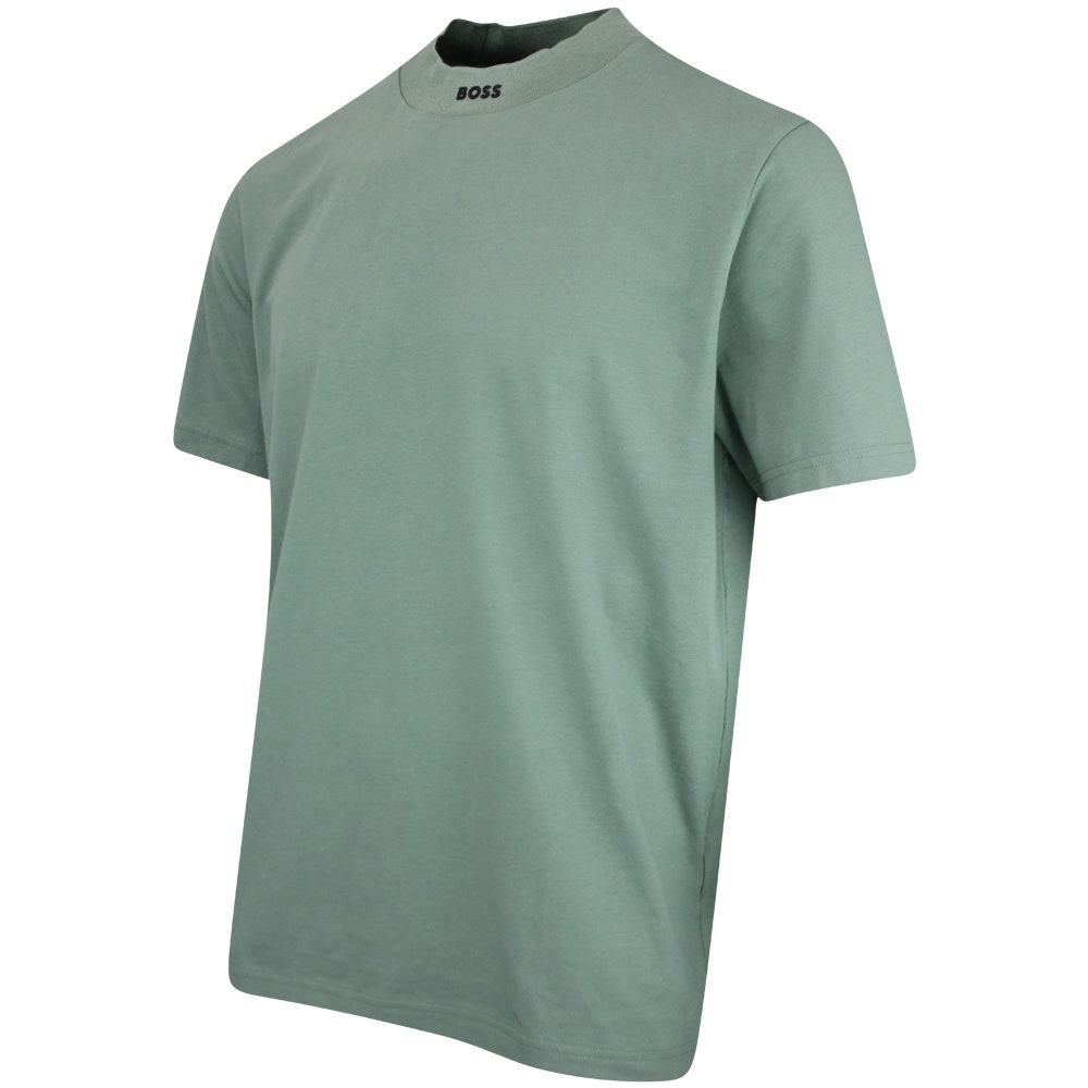 BOSS Golf Shirt - Zone Mock Neck - Laurel Wreath WI25