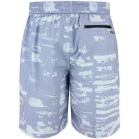 BOSS Golf Shorts - SH_Globe AOP - Colony Blue SU26