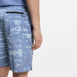 BOSS Golf Shorts - SH_Globe AOP - Colony Blue SU26