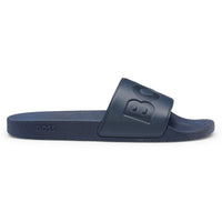 BOSS Golf Sliders - Aryeh Logo - Navy Blue FA25