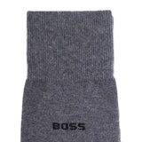 BOSS Golf Socks - RS Argyle CC - 2 Pack Grey SP26