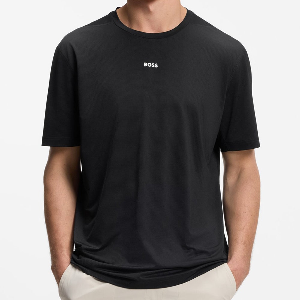 BOSS Golf T-Shirt - Active Tee Slim - Black FA26