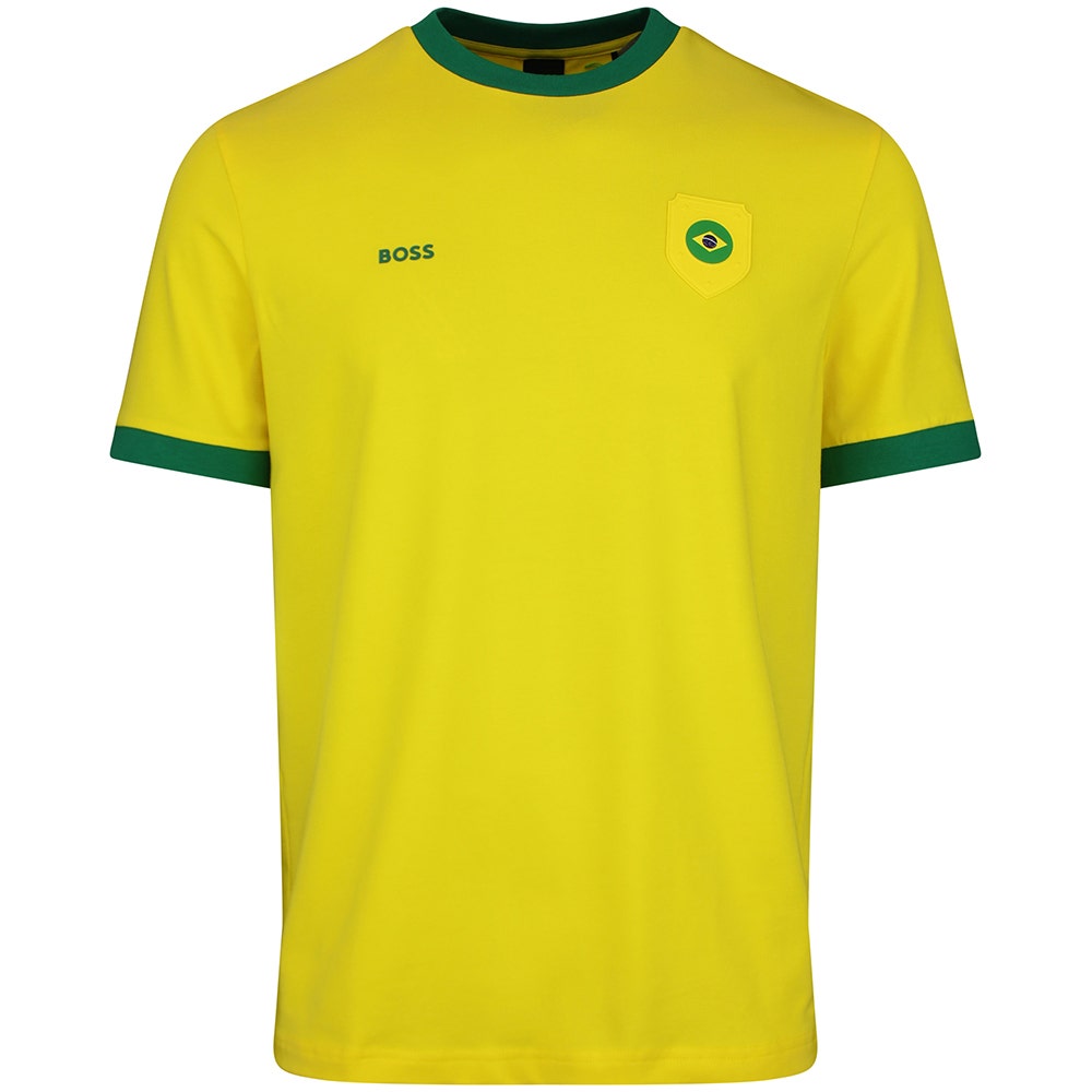 BOSS Golf T-Shirt - BB BC Lux Flag Tee - Brazil SU26