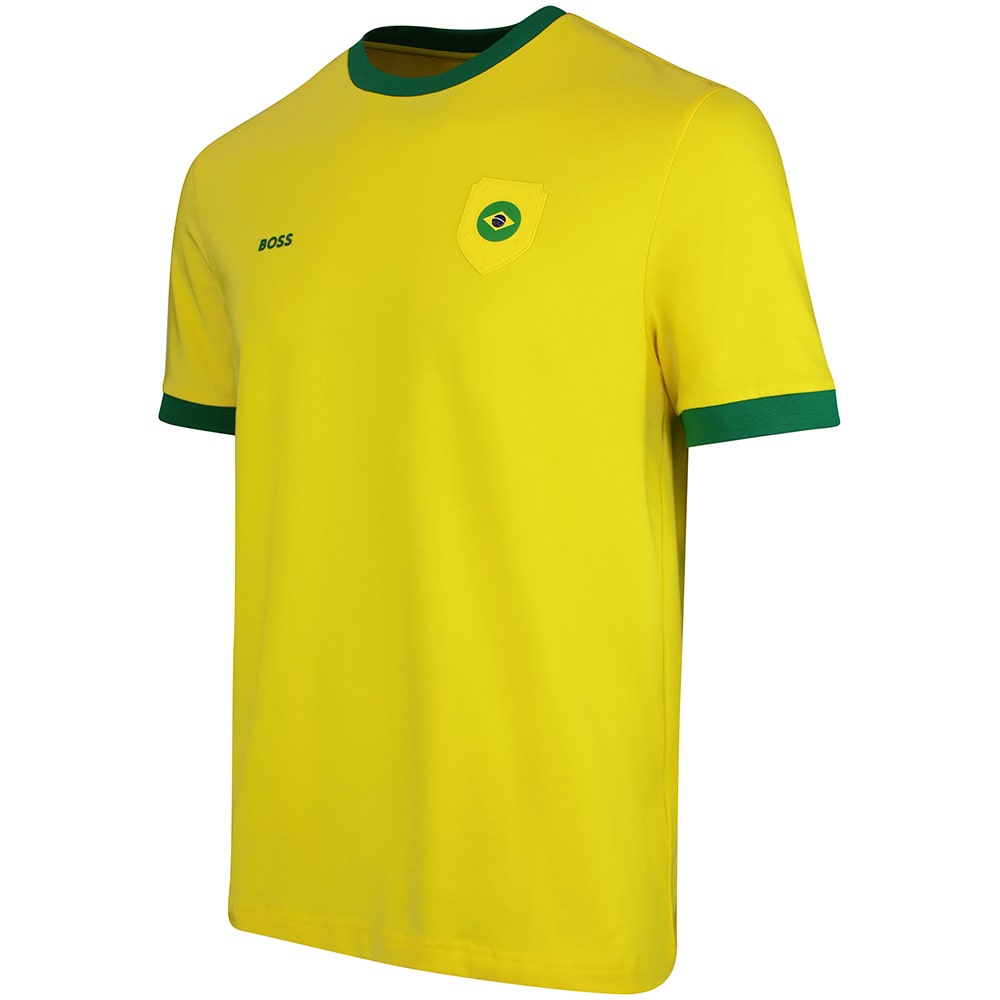 BOSS Golf T-Shirt - BB BC Lux Flag Tee - Brazil SU26