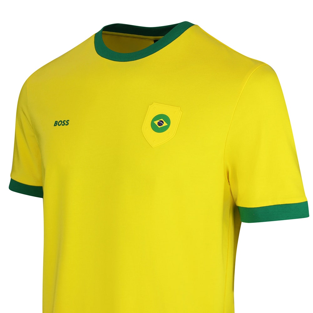 BOSS Golf T-Shirt - BB BC Lux Flag Tee - Brazil SU26