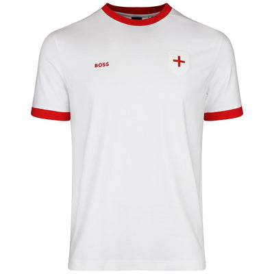 BOSS Golf T-Shirt - BB BC Lux Flag Tee - England SU26