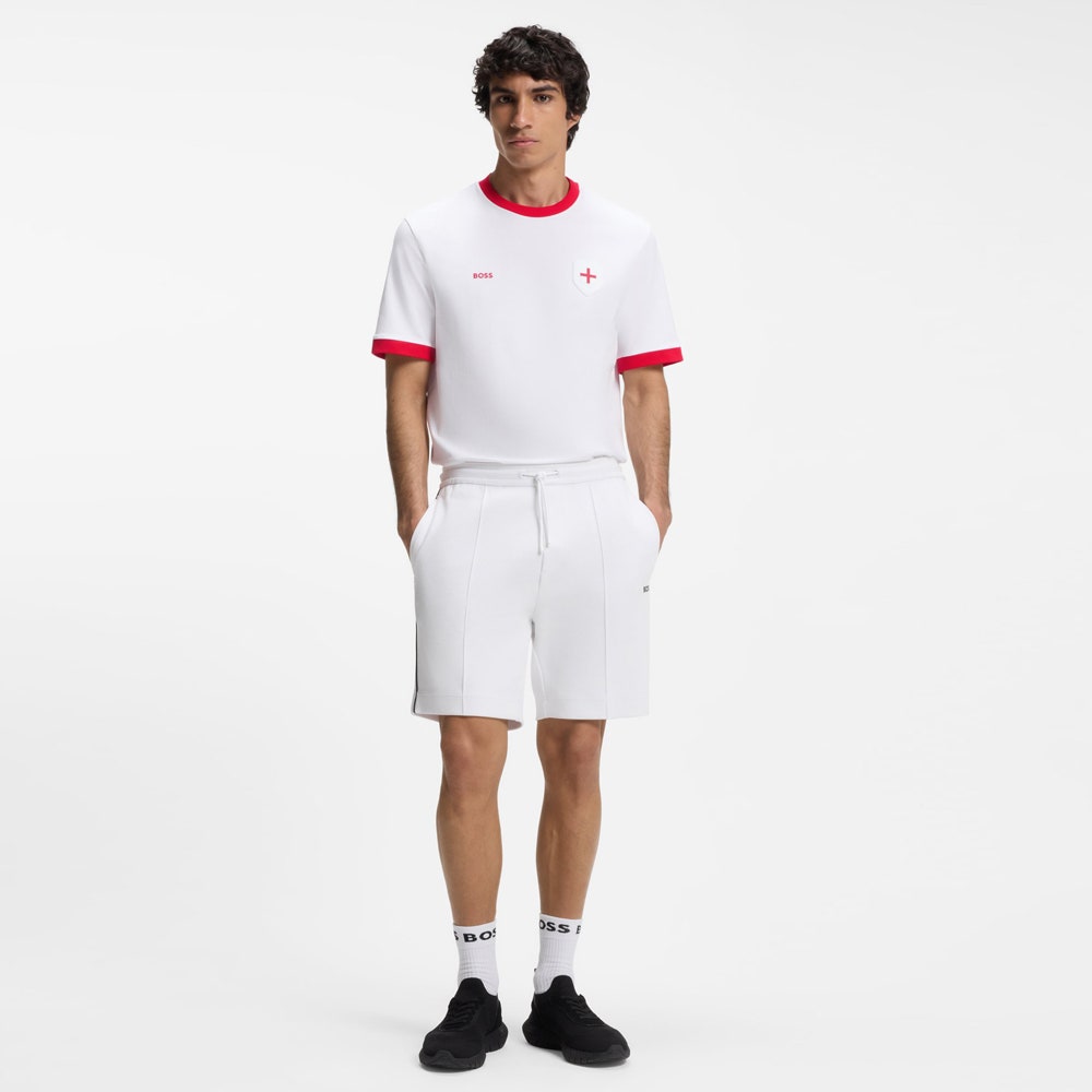 BOSS Golf T-Shirt - BB BC Lux Flag Tee - England SU26