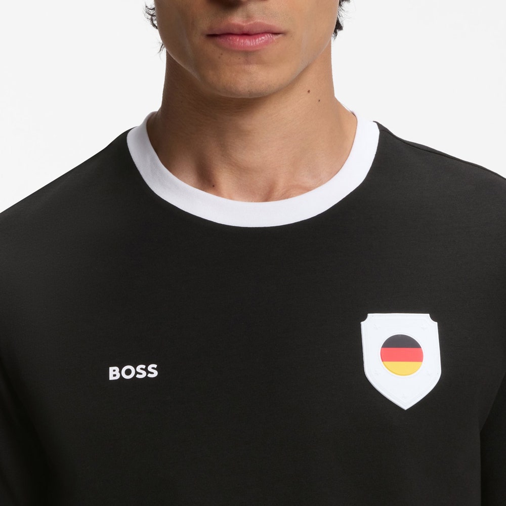 BOSS Golf T-Shirt - BB BC Lux Flag Tee - Germany SU26