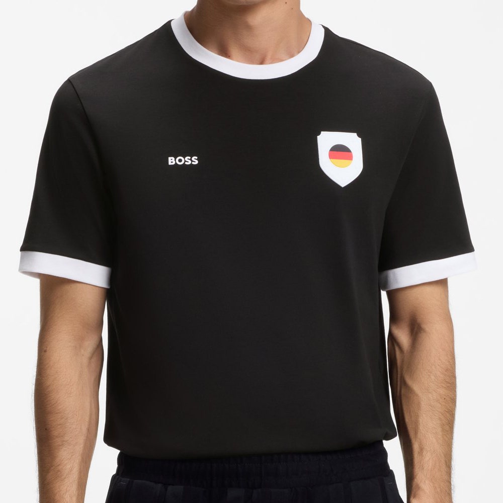 BOSS Golf T-Shirt - BB BC Lux Flag Tee - Germany SU26