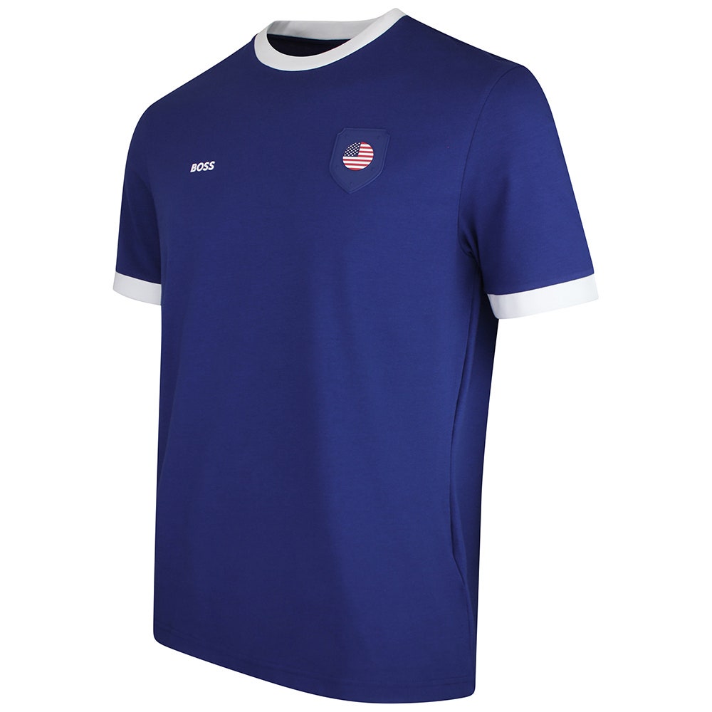 BOSS Golf T-Shirt - BB BC Lux Flag Tee - USA SU26