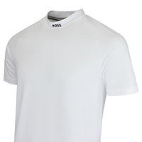 BOSS Golf T-Shirt - GOC Birdie Mock Slim - Bright White SU26