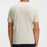 BOSS Golf T-Shirt - Iconic Zone Tee - Almond Milk WI25