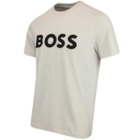 BOSS Golf T-Shirt - Iconic Zone Tee - Almond Milk WI25
