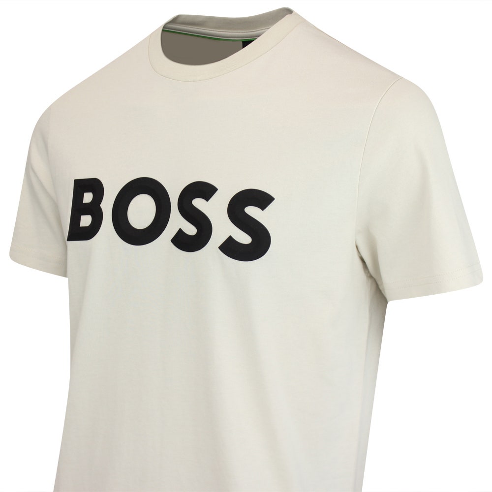 BOSS Golf T-Shirt - Iconic Zone Tee - Almond Milk WI25