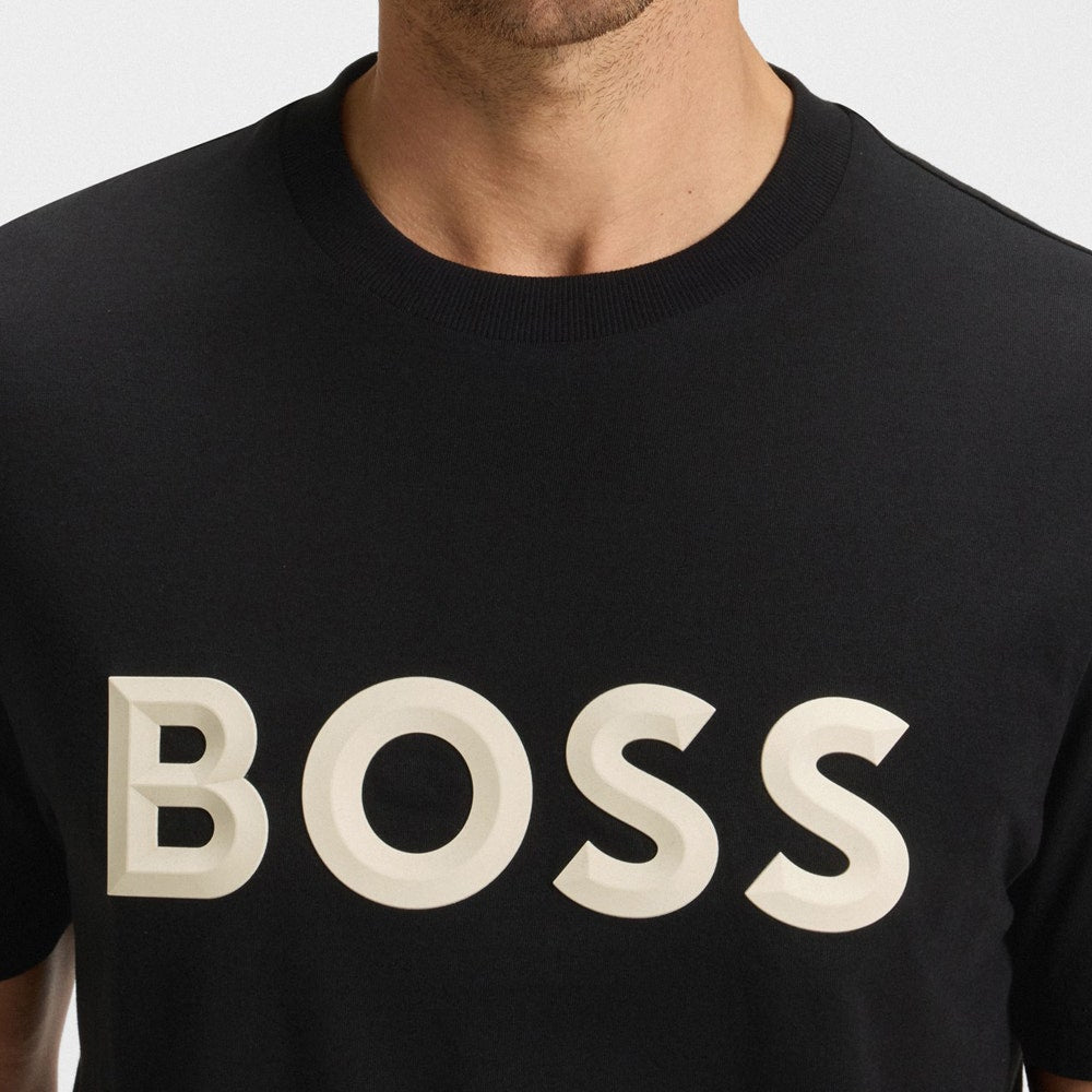 BOSS Golf T-Shirt - Iconic Zone Tee - Black WI25