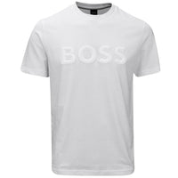 BOSS Golf T-Shirt - Iconic Zone Tee - Bright White WI25