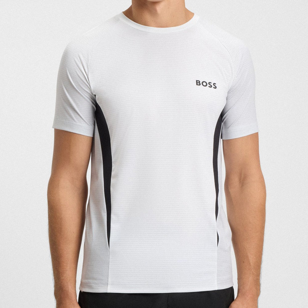 BOSS Golf T-Shirt - Match Ball TOC Tee - Bright White WI25