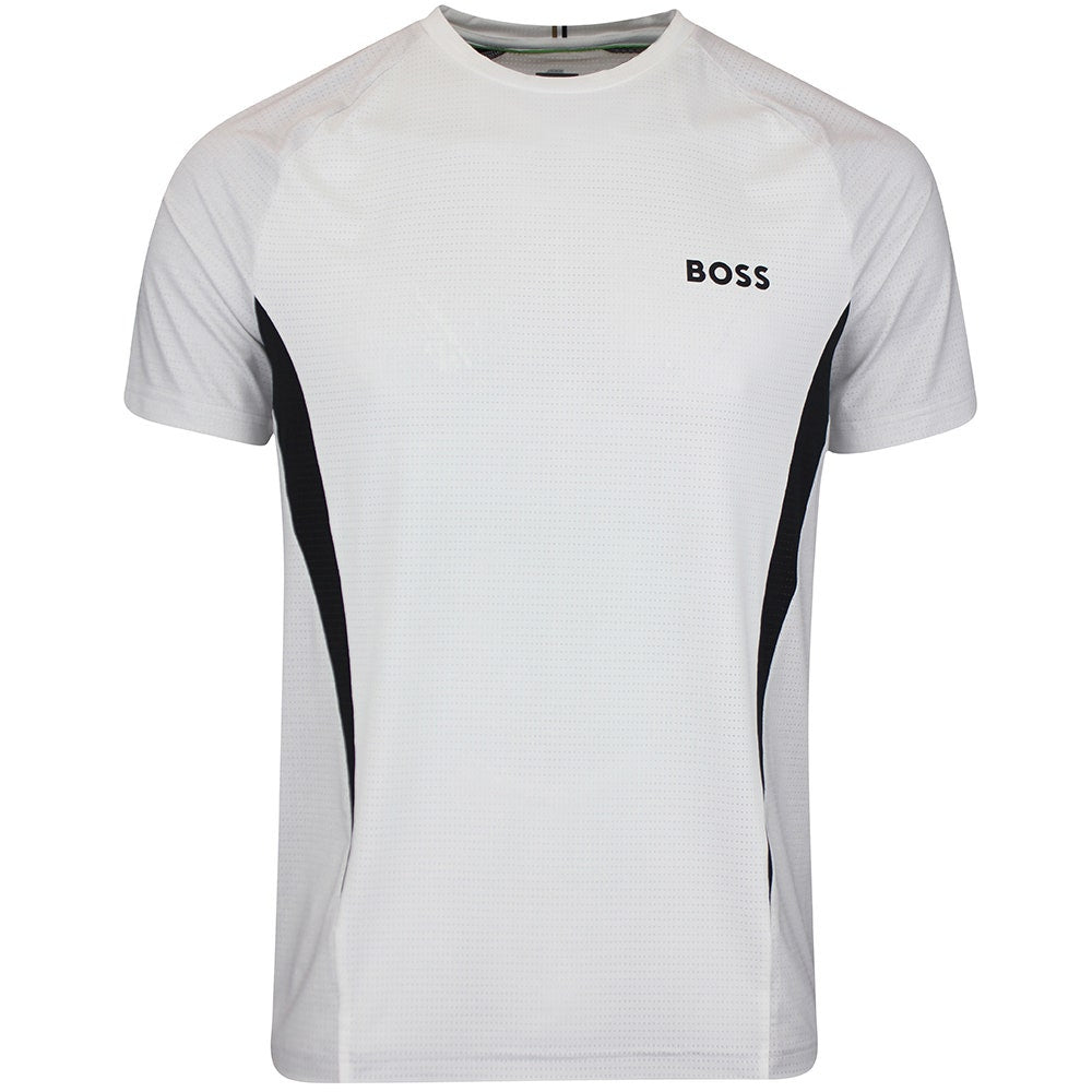 BOSS Golf T-Shirt - Match Ball TOC Tee - Bright White WI25