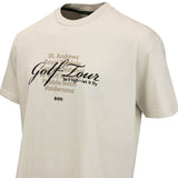BOSS Golf T-Shirt - Network GRX Tee Relaxed - Pelican FA26
