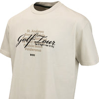 BOSS Golf T-Shirt - Network GRX Tee Relaxed - Pelican FA26