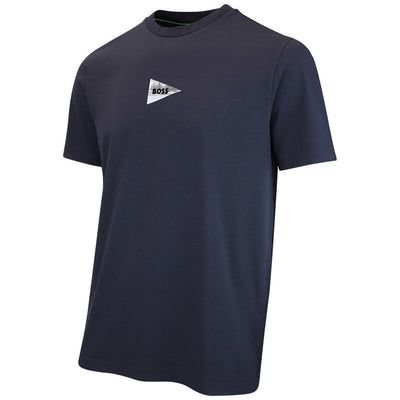 BOSS Golf T-Shirt - Network Photo 1 Tee Reg. Fit - Dark Navy WI26