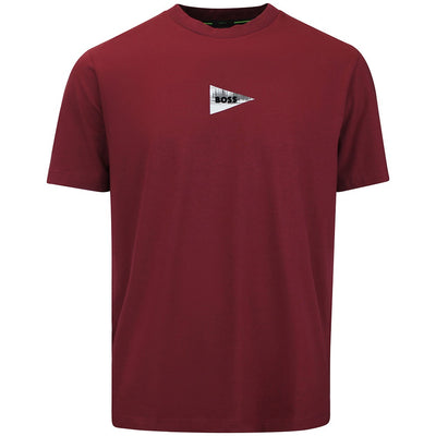 BOSS Golf T-Shirt - Network Photo 1 Tee Reg. Fit - Zinfandel WI26