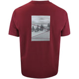 BOSS Golf T-Shirt - Network Photo 1 Tee Reg. Fit - Zinfandel WI26