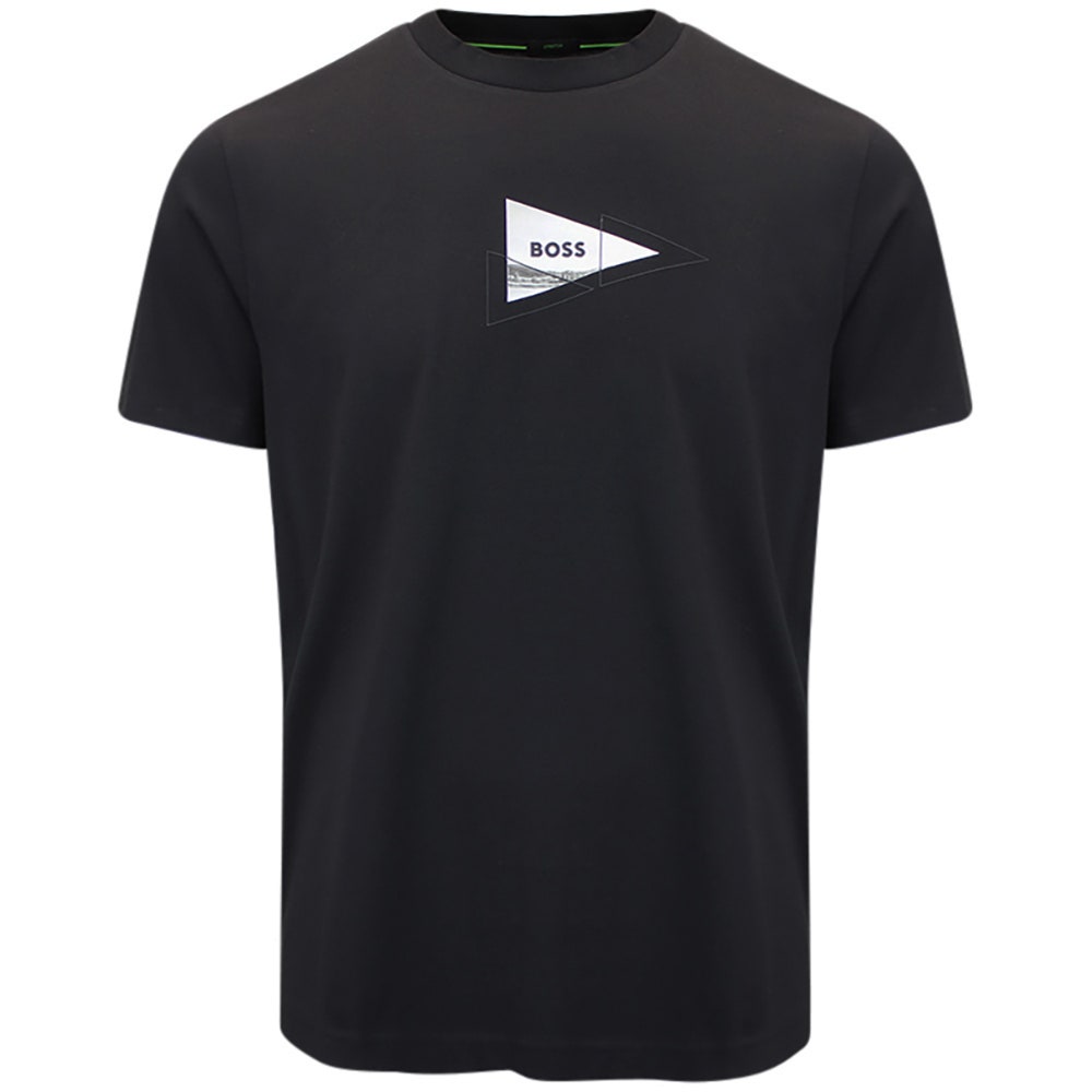 BOSS Golf T-Shirt - Network Photo Tee Reg. Fit - Black FA26