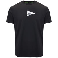 BOSS Golf T-Shirt - Network Photo Tee Reg. Fit - Black FA26