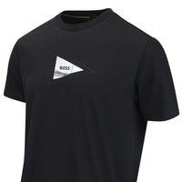 BOSS Golf T-Shirt - Network Photo Tee Reg. Fit - Black FA26