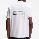 BOSS Golf T-Shirt - Network Photo Tee Reg. Fit - Bright White FA26