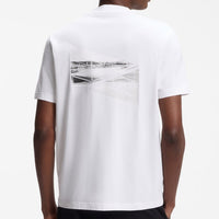 BOSS Golf T-Shirt - Network Photo Tee Reg. Fit - Bright White FA26
