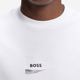 BOSS Golf T-Shirt - Network Photo Tee Reg. Fit - Bright White FA26