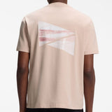 BOSS Golf T-Shirt - Network Photo Tee Reg. Fit - Pastel Orange FA26
