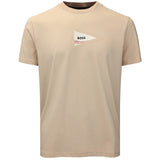 BOSS Golf T-Shirt - Network Photo Tee Reg. Fit - Pastel Orange FA26