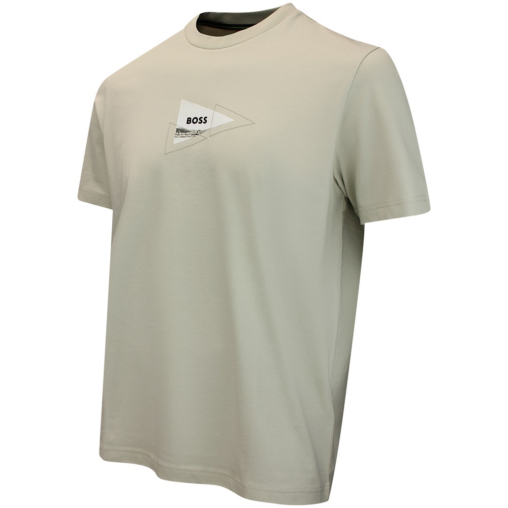 BOSS Golf T-Shirt - Network Photo Tee Reg. Fit - Pelican FA26