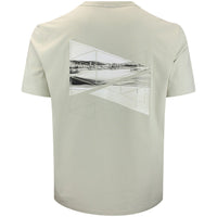 BOSS Golf T-Shirt - Network Photo Tee Reg. Fit - Pelican FA26