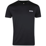 BOSS Golf T-Shirt - Spin Training TOC Slim - Black SP26