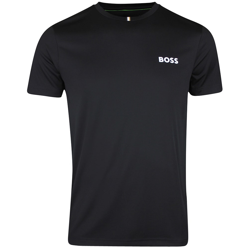 BOSS Golf T-Shirt - Spin Training TOC Slim - Black SP26
