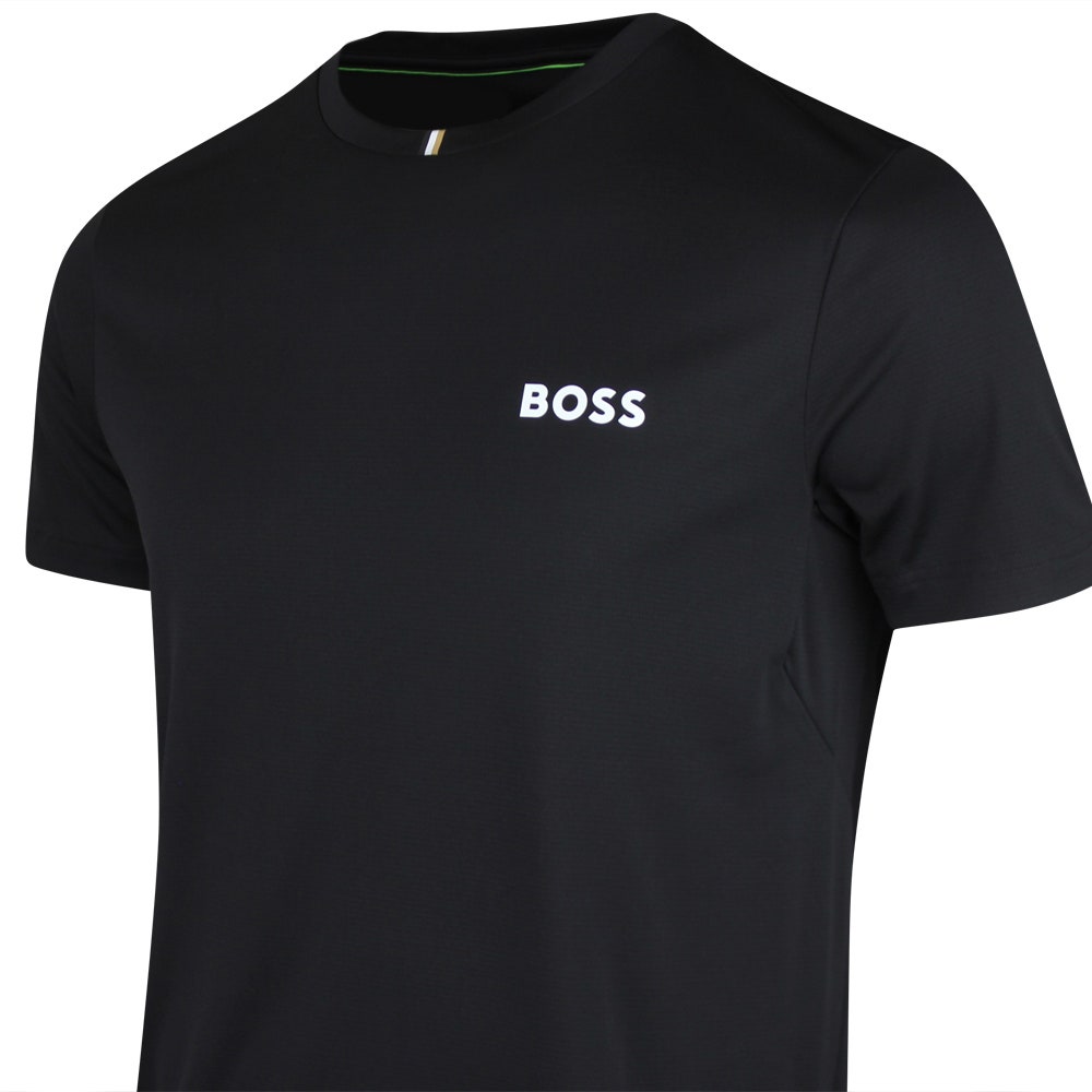 BOSS Golf T-Shirt - Spin Training TOC Slim - Black SP26
