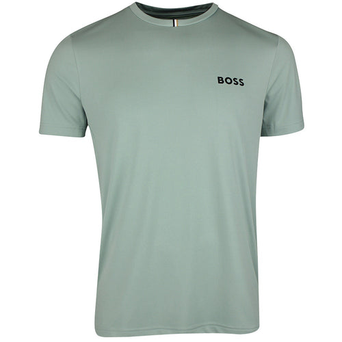 BOSS Golf T-Shirt - Spin Training TOC Slim - Iceberg Green SP26