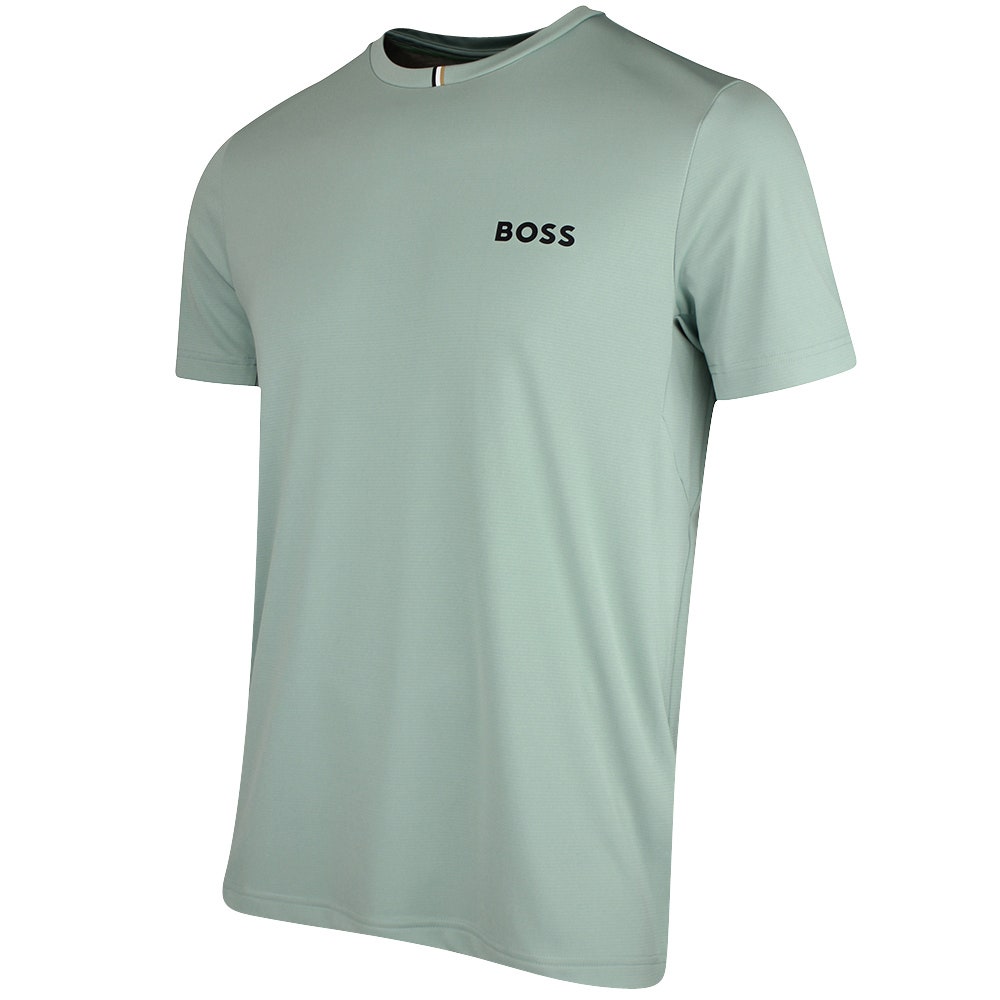 BOSS Golf T-Shirt - Spin Training TOC Slim - Iceberg Green SP26
