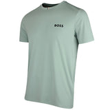 BOSS Golf T-Shirt - Spin Training TOC Slim - Iceberg Green SP26