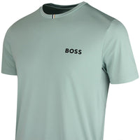 BOSS Golf T-Shirt - Spin Training TOC Slim - Iceberg Green SP26