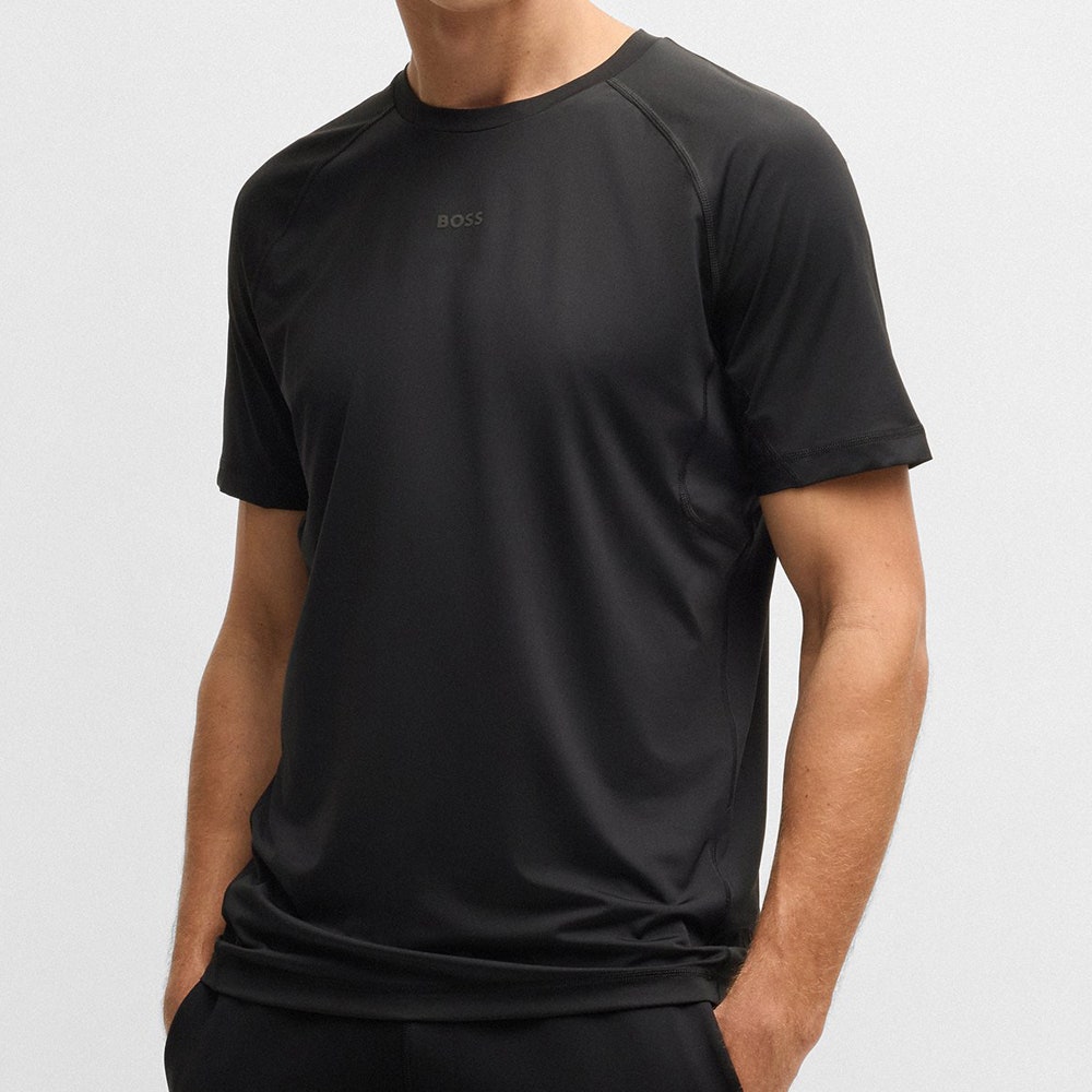 BOSS Golf T-Shirt - Tee Active 1 Slim - Black SP26