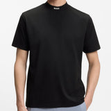 BOSS Golf T-Shirt - Tee Collar Relaxed - Black WI26