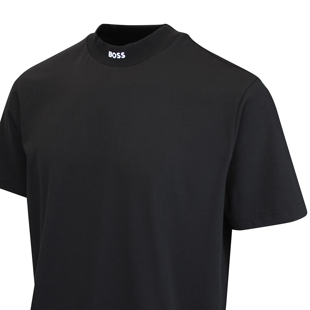 BOSS Golf T-Shirt - Tee Collar Relaxed - Black WI26