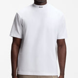 BOSS Golf T-Shirt - Tee Collar Relaxed - Bright White WI26