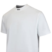 BOSS Golf T-Shirt - Tee Collar Relaxed - Bright White WI26
